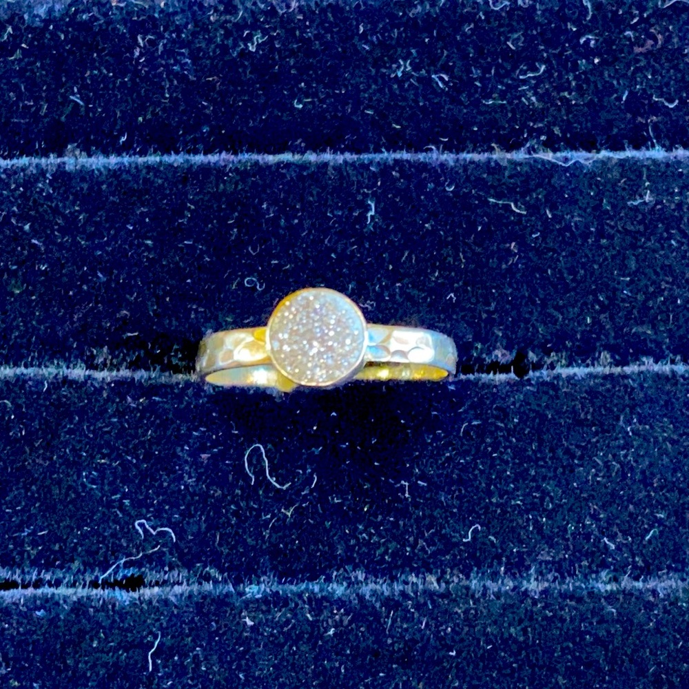 Druzy Gold-Filled
